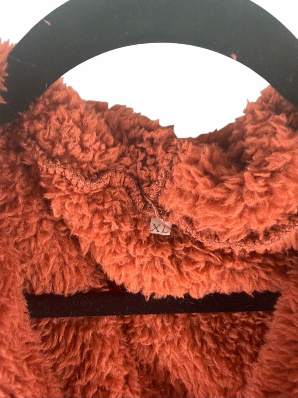 NWT Amazon Orange Rust Robe- Size XL - Picture 2 of 8
